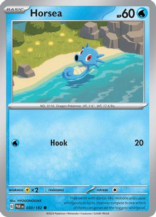 Image of Horsea 030/182  SV04 Paradox Rift - Common