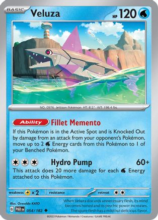 Image of Veluza 054/182  SV04 Paradox Rift - Uncommon