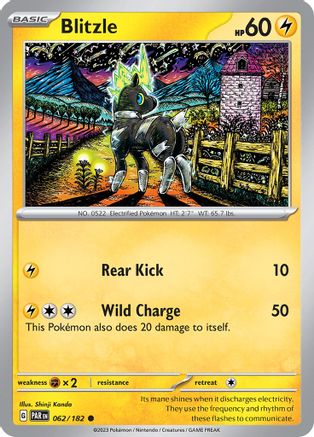 Image of Blitzle 062/182  SV04 Paradox Rift - Common