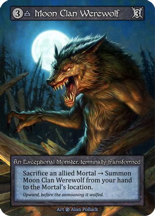 Image of Moon Clan Werewolf  - Beta