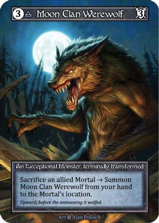 Image of Moon Clan Werewolf (Foil)  - Beta Foil