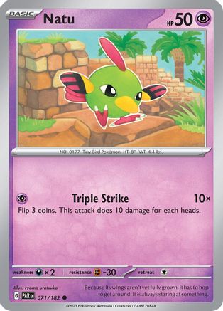 Image of Natu 071/182  SV04 Paradox Rift - Common