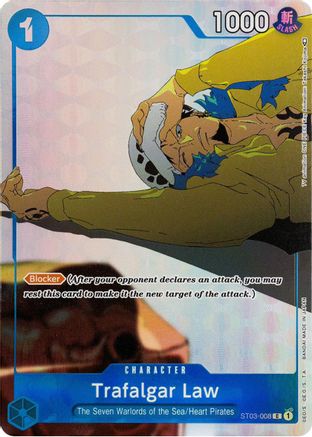 Image of Trafalgar Law (Gift Collection 2023) (ST03-008) - One Piece Promotion Cards Foil