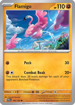 Image of Flamigo 106/182  SV04 Paradox Rift - Common