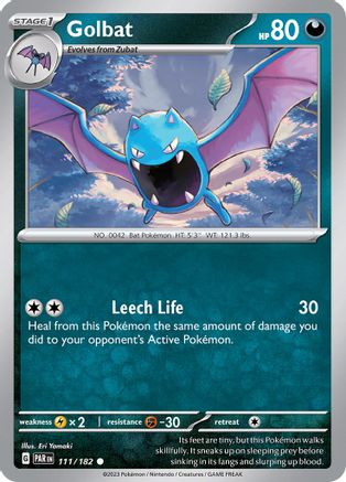 Image of Golbat 111/182  SV04 Paradox Rift - Common