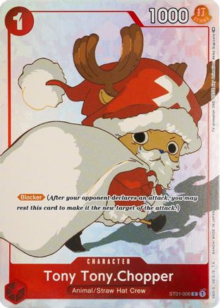 Image of Tony Tony.Chopper (Gift Collection 2023) (ST01-006) - One Piece Promotion Cards Foil