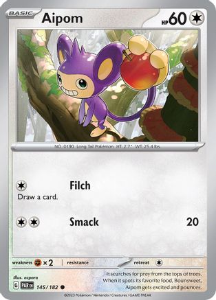 Image of Aipom 145/182  SV04 Paradox Rift - Common