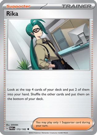 Image of Rika 172/182  SV04 Paradox Rift - Uncommon