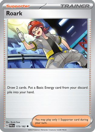 Image of Roark 173/182  - Reverse Holofoil SV04 Paradox Rift - Uncommon