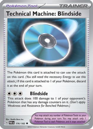 Image of Technical Machine: Blindside 176/182  - Reverse Holofoil SV04 Paradox Rift - Uncommon