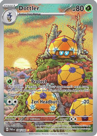 Image of Dottler 184/182  - Holofoil SV04 Paradox Rift - Illustration Rare