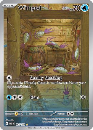 Image of Wimpod 191/182  - Holofoil SV04 Paradox Rift - Illustration Rare