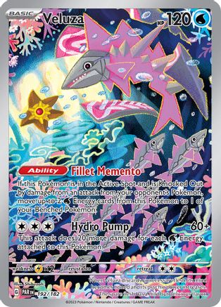 Image of Veluza 192/182  - Holofoil SV04 Paradox Rift - Illustration Rare