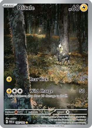 Image of Blitzle 195/182  - Holofoil SV04 Paradox Rift - Illustration Rare