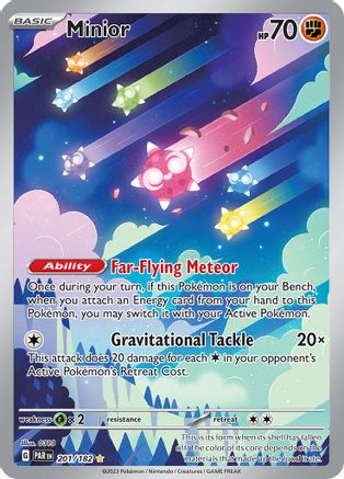 Image of Minior 201/182  - Holofoil SV04 Paradox Rift - Illustration Rare