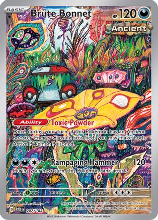 Image of Brute Bonnet 207/182  - Holofoil SV04 Paradox Rift - Illustration Rare