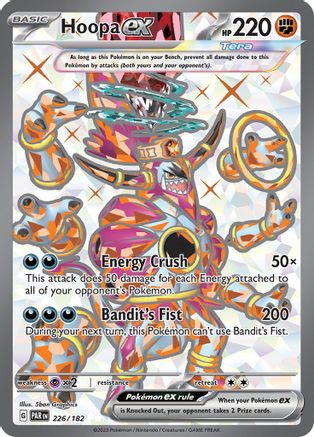 Image of Hoopa ex 226/182  - Holofoil SV04 Paradox Rift - Ultra Rare