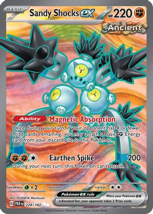 Image of Sandy Shocks ex 228/182  - Holofoil SV04 Paradox Rift - Ultra Rare