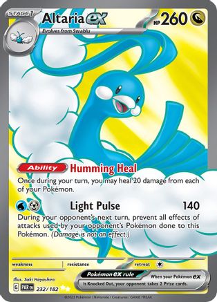 Image of Altaria ex 232/182  - Holofoil SV04 Paradox Rift - Ultra Rare