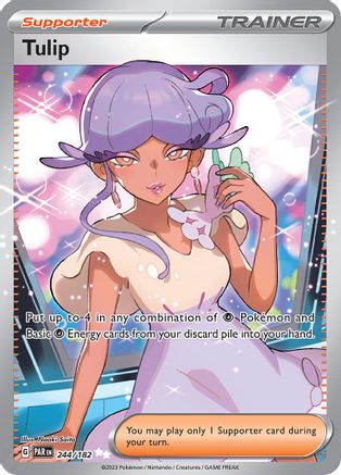 Image of Tulip 244/182  - Holofoil SV04 Paradox Rift - Ultra Rare