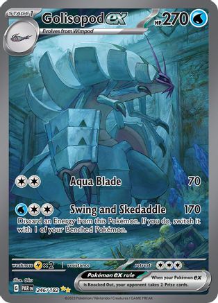 Image of Golisopod ex 246/182  - Holofoil SV04 Paradox Rift - Special Illustration Rare