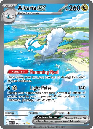 Image of Altaria ex 253/182  - Holofoil SV04 Paradox Rift - Special Illustration Rare