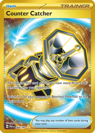 Image of Counter Catcher 264/182  - Holofoil SV04 Paradox Rift - Hyper Rare