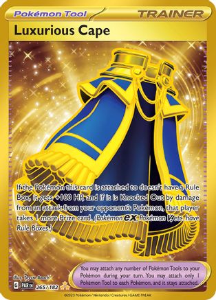 Image of Luxurious Cape 265/182  - Holofoil SV04 Paradox Rift - Hyper Rare