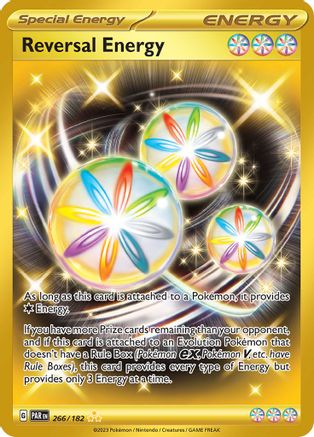Image of Reversal Energy 266/182  - Holofoil SV04 Paradox Rift - Hyper Rare