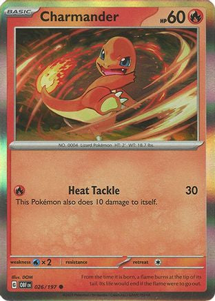 Image of Charmander 026/197  - Holofoil Miscellaneous Cards & Products - Promo