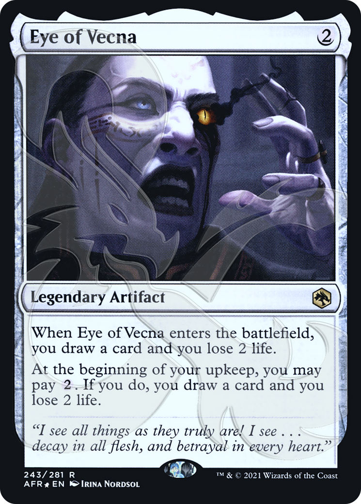 Image of Eye of Vecna (AFR&-243) - Adventures in the Forgotten Realms Promos Foil
