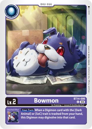 Image of Bowmon (BT14-006) - Blast Ace