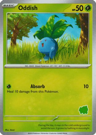Image of Oddish  My First Battle - Unconfirmed
