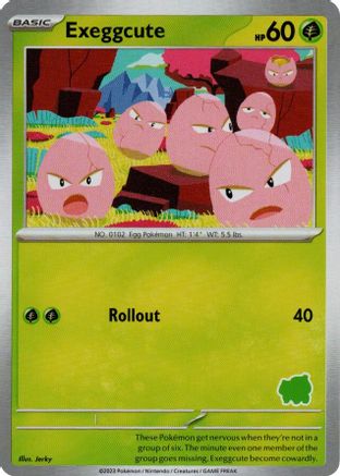 Image of Exeggcute  My First Battle - Unconfirmed