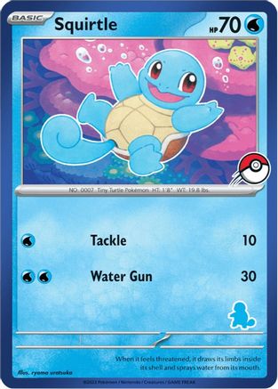 Image of Squirtle (Blue Border)  My First Battle - Unconfirmed
