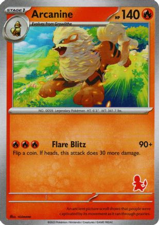 Image of Arcanine  My First Battle - Unconfirmed