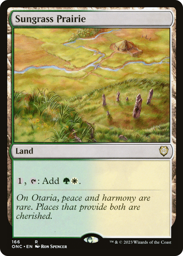 Image of Sungrass Prairie (ONC-166) - Phyrexia: All Will Be One Commander
