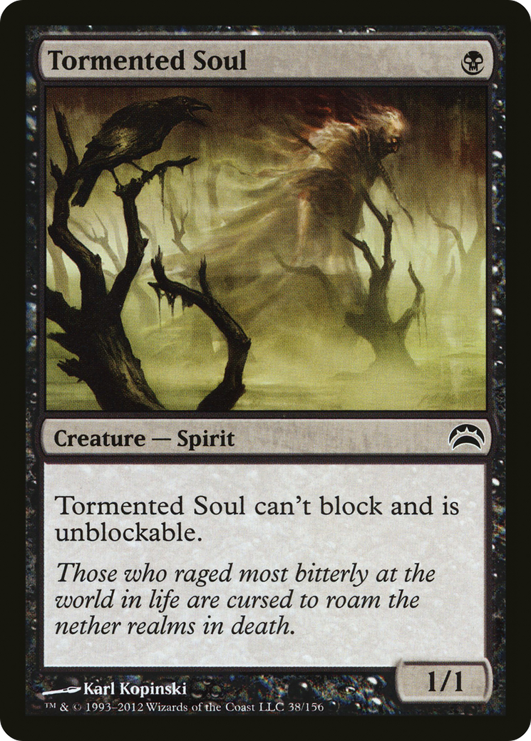 Image of Tormented Soul (PC2-038) - Planechase 2012