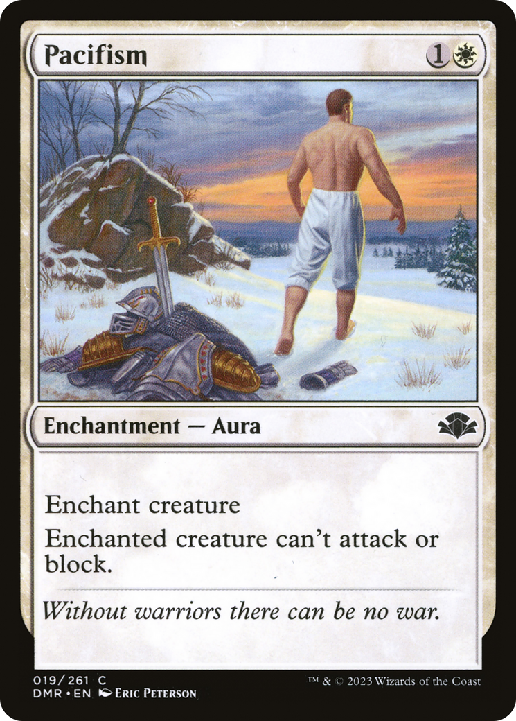 Image of Pacifism (DMR-019) - Dominaria Remastered