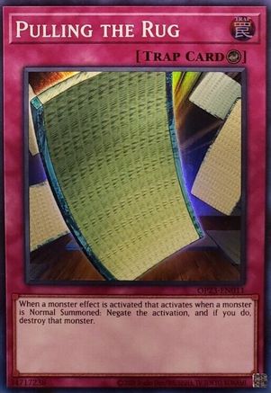 Image of Pulling the Rug (OP23-EN011) - OTS Tournament Pack 23 Unlimited
