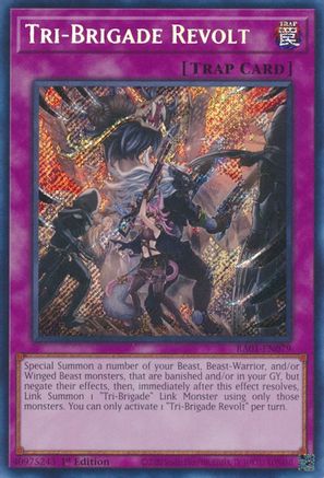 Image of Tri-Brigade Revolt (Secret Rare) (RA01-EN079) - 25th Anniversary Rarity Collection 1st Edition