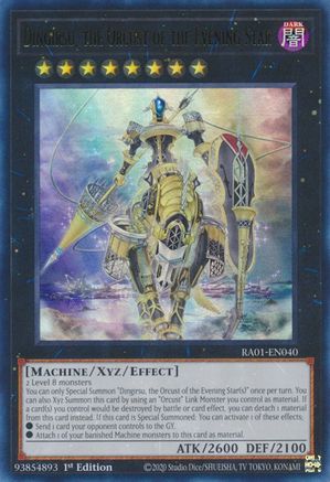 Image of Dingirsu, the Orcust of the Evening Star (UR) (RA01-EN040) - 25th Anniversary Rarity Collection 1st Edition