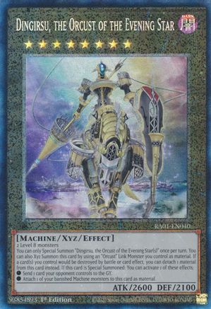 Image of Dingirsu, the Orcust of the Evening Star (PCR) (RA01-EN040) - 25th Anniversary Rarity Collection 1st Edition