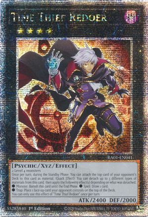 Image of Time Thief Redoer (Quarter Century Secret Rare) (RA01-EN041) - 25th Anniversary Rarity Collection 1st Edition