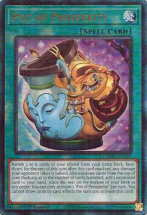 Image of Pot of Prosperity (PUR) (RA01-EN066) - 25th Anniversary Rarity Collection 1st Edition