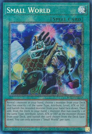 Image of Small World (PCR) (RA01-EN067) - 25th Anniversary Rarity Collection 1st Edition