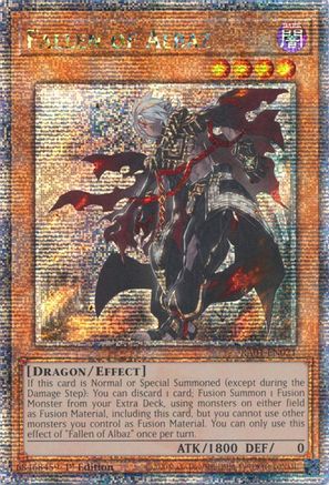 Image of Fallen of Albaz (Quarter Century Secret Rare) (RA01-EN021) - 25th Anniversary Rarity Collection 1st Edition