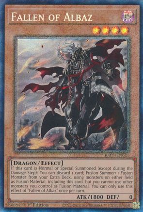 Image of Fallen of Albaz (PCR) (RA01-EN021) - 25th Anniversary Rarity Collection 1st Edition