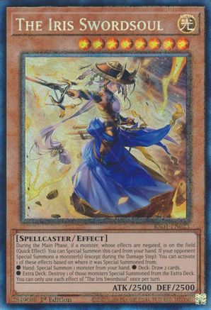 Image of The Iris Swordsoul (PCR) (RA01-EN023) - 25th Anniversary Rarity Collection 1st Edition
