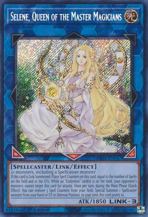 Image of Selene, Queen of the Master Magicians (Secret Rare) (RA01-EN047) - 25th Anniversary Rarity Collection 1st Edition